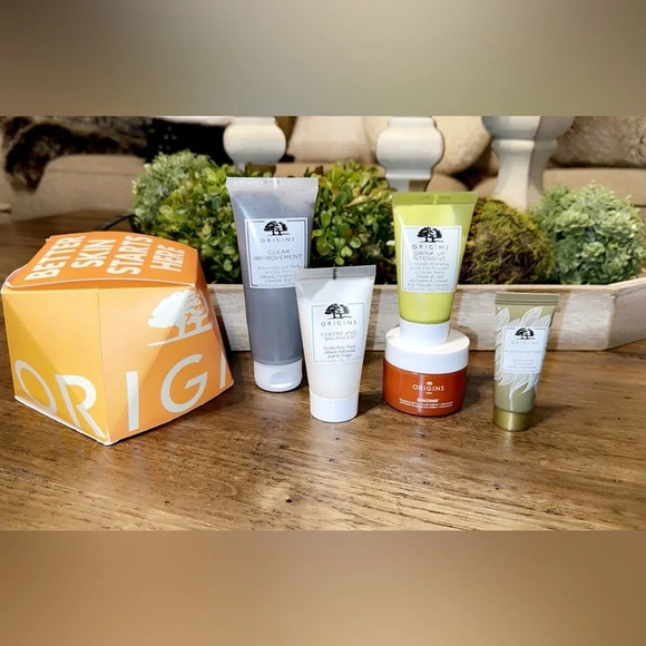 NWT ORIGINS 5pc skincare bundle Clear Improvement Active Charcoal Face Set - Picture 3 of 14